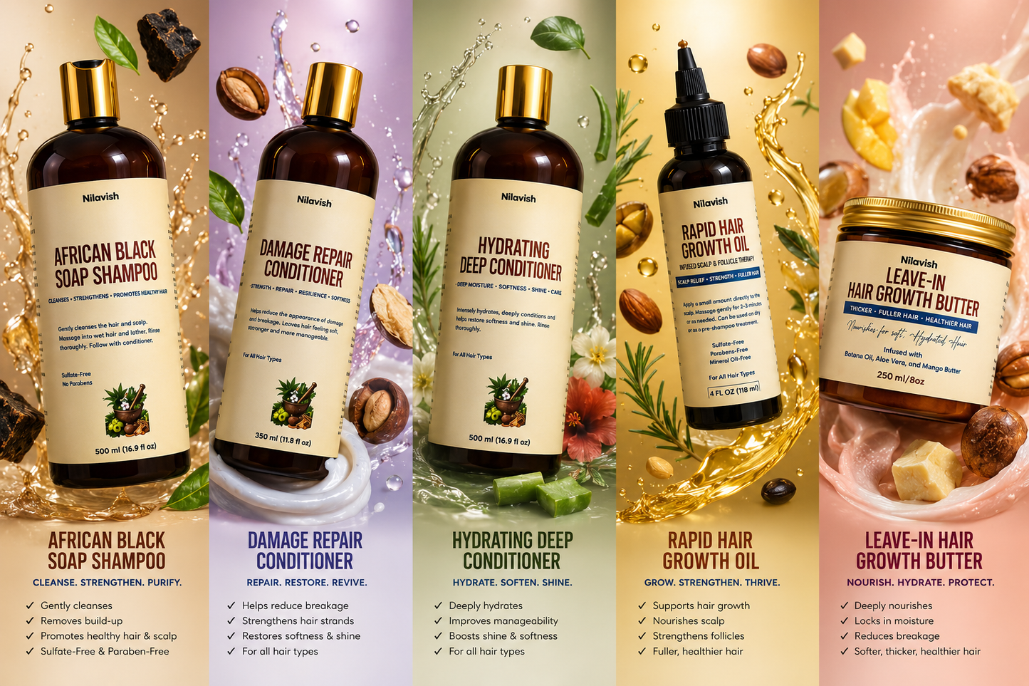Complete Hair Growth & Repair Collection