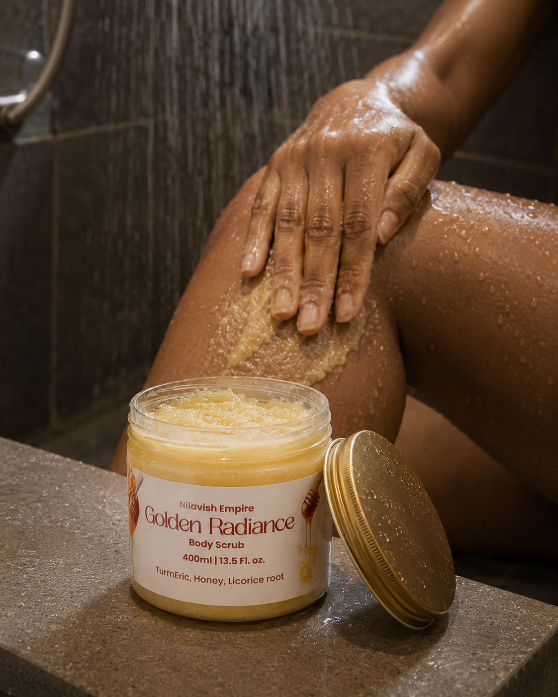 Golden Radiance Body Scrub -13.5 fl. oz