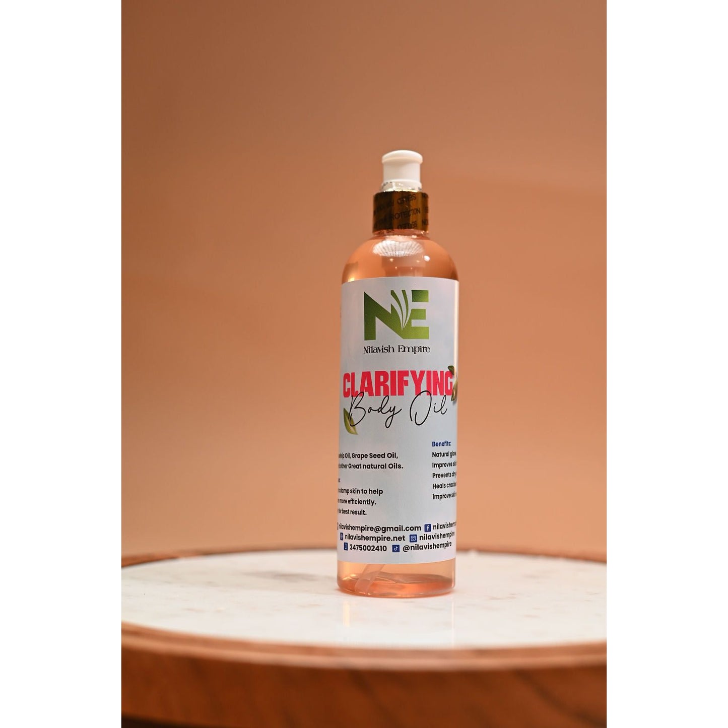 Clarifying Body Oil – Natural Glow & Healthy Skin