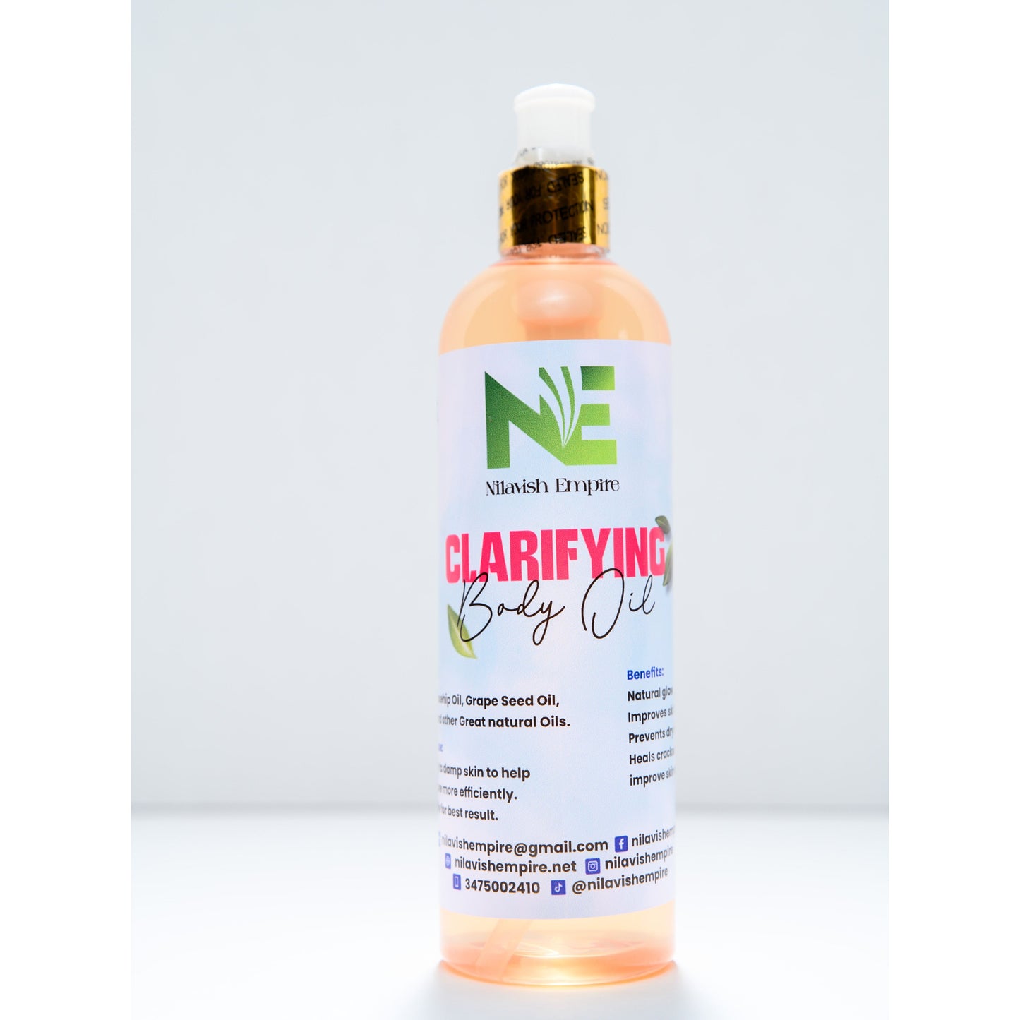Clarifying Body Oil – Natural Glow & Healthy Skin