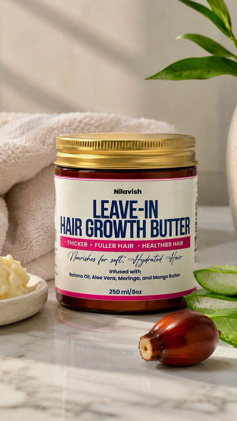 Leave-In Hair Growth Butter - 8 oz