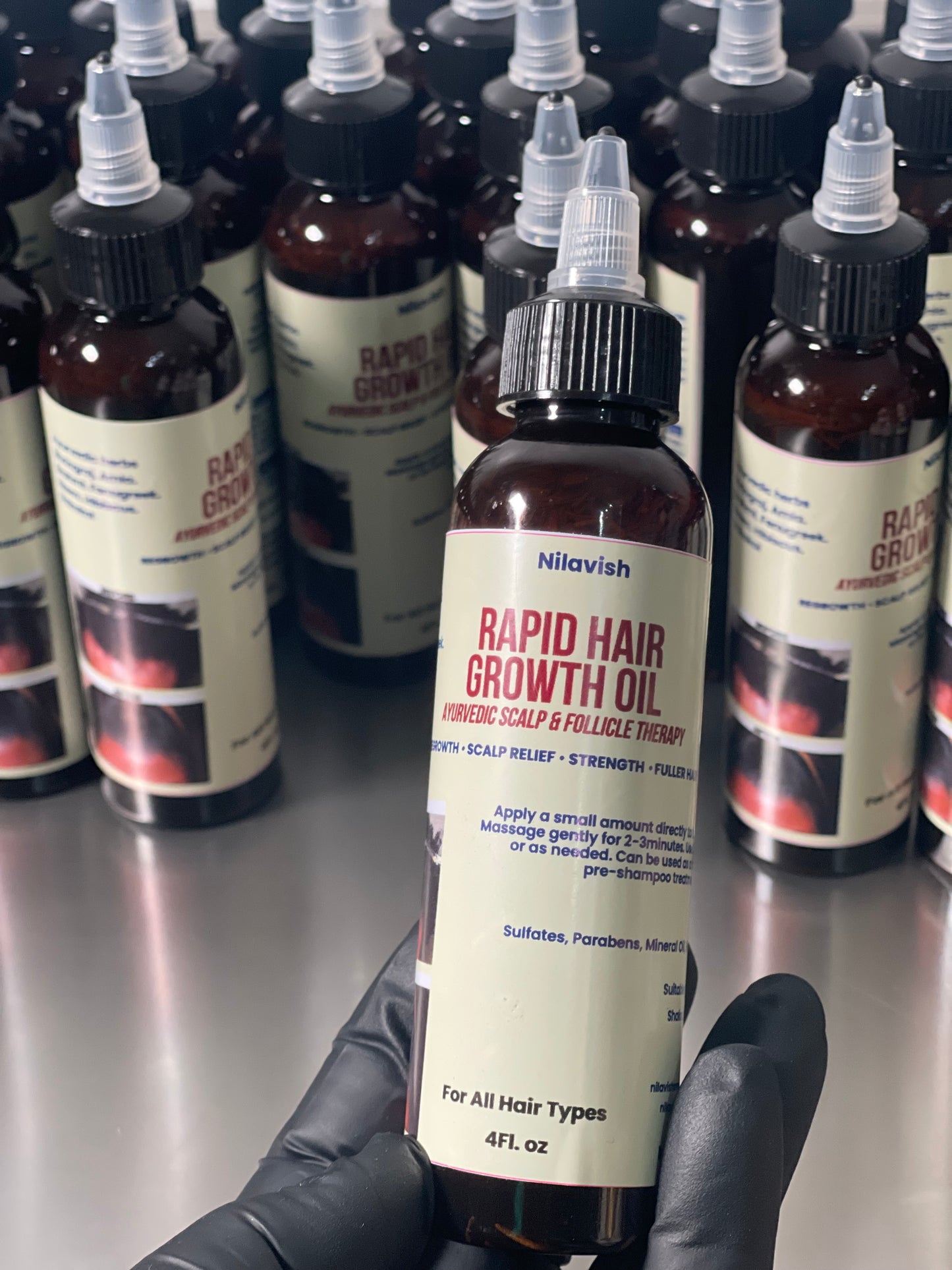Rapid Hair Growth Oil-4 fl. oz.