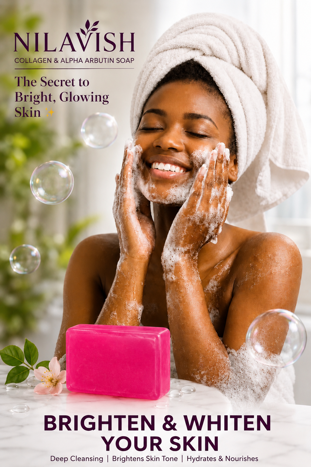 Collagen & Alpha Arbutin Brightening Soap