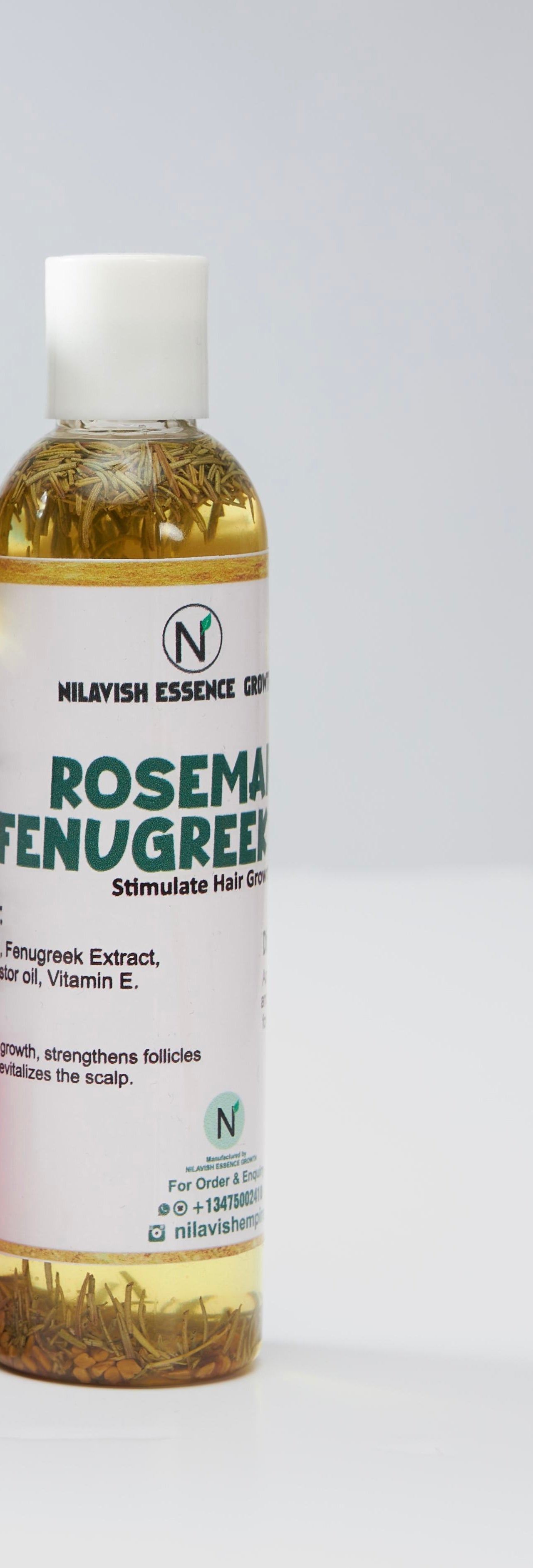 Rosemary Fenugreek Extra Strength Oil