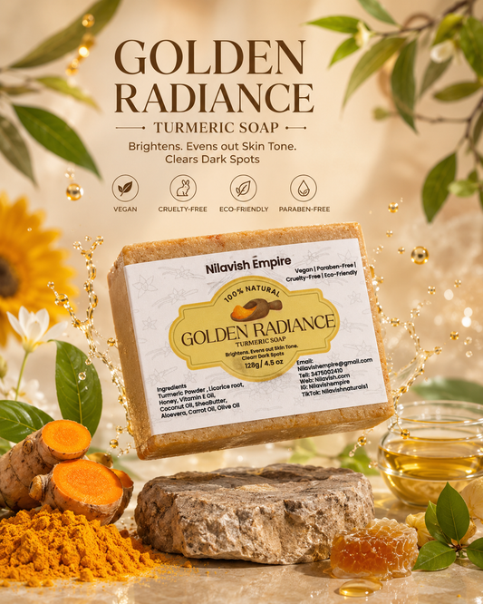 Golden Radiance Turmeric Soap