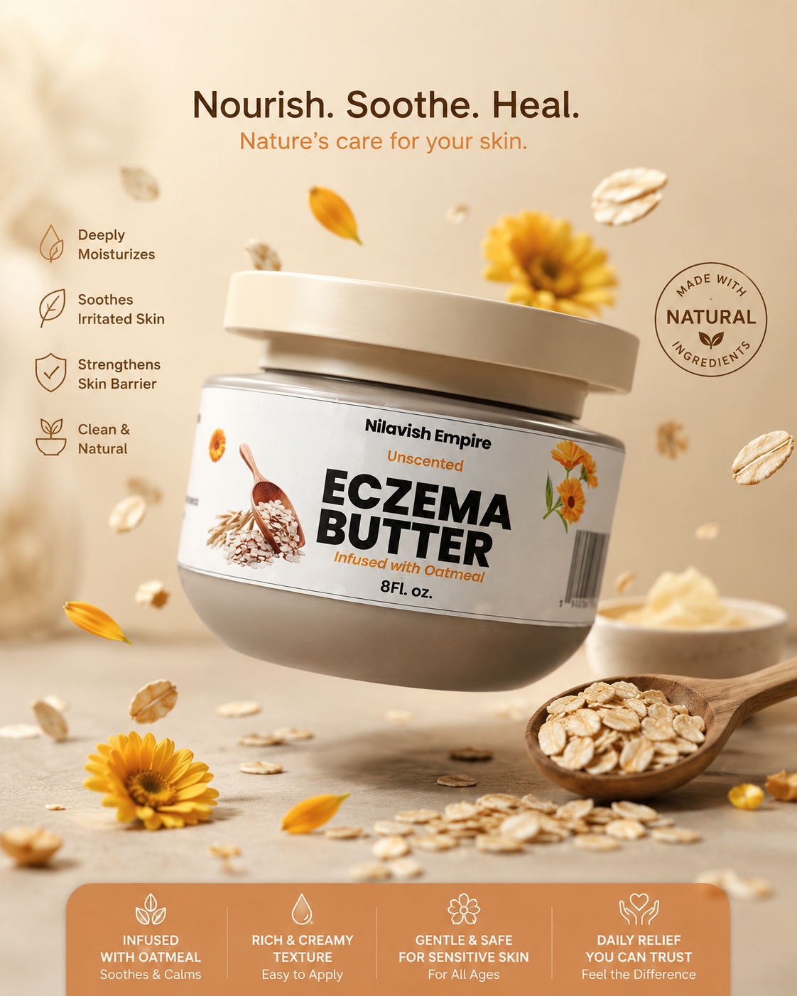 Eczema Body Butter- 8OZ