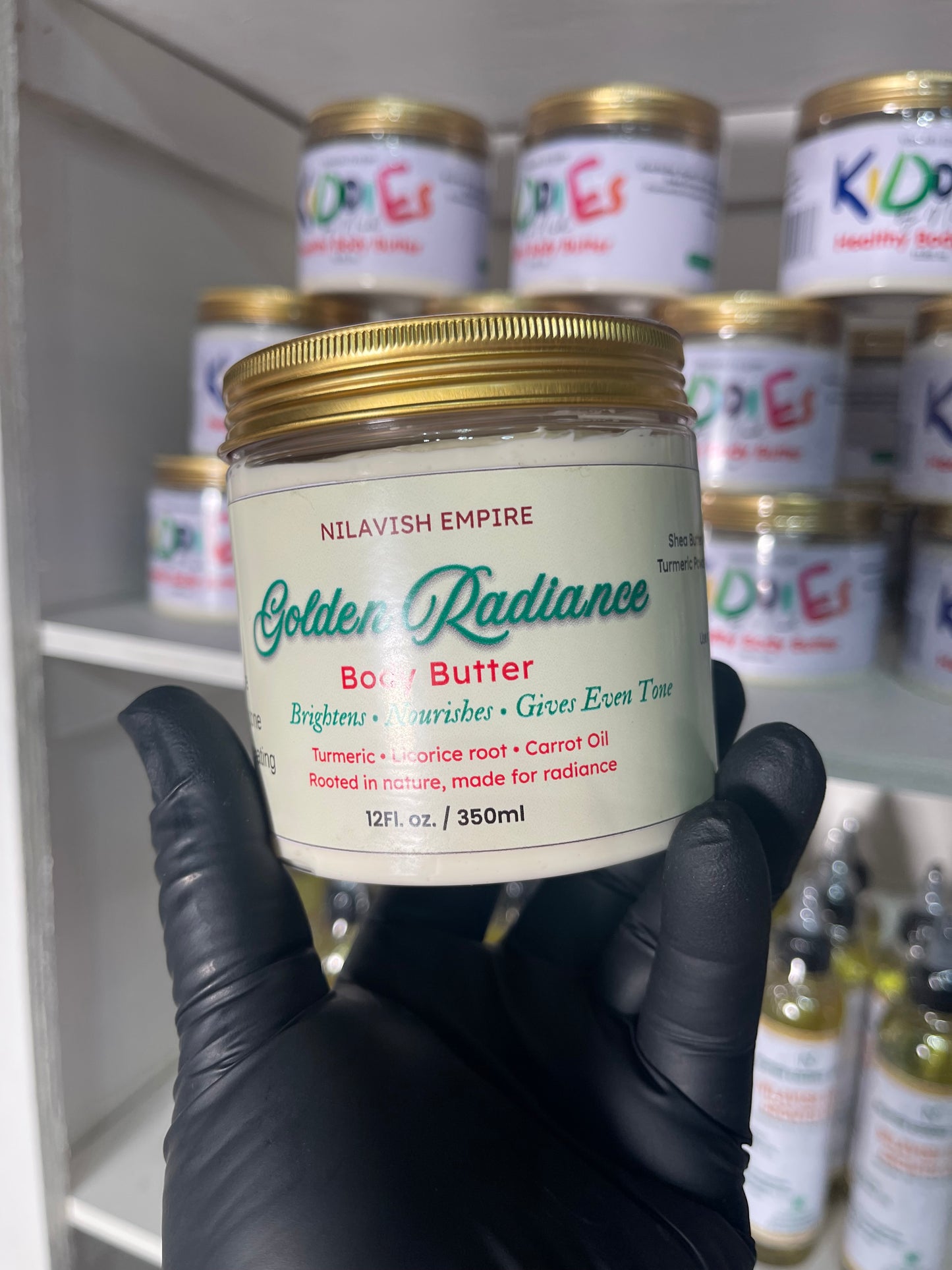 Golden Radiance Body Butter-12Fl.oz