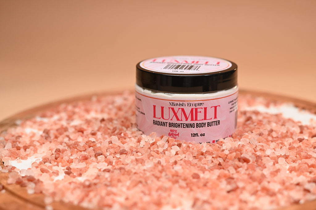 Luxmelt Radiant Brightening Body Butter and Luxrain Revitalizing Shower Gel