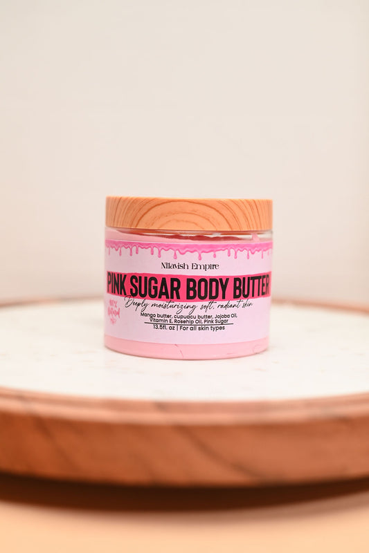 Pink Sugar Body Butter – Deeply Moisturizing & Radiant Skin