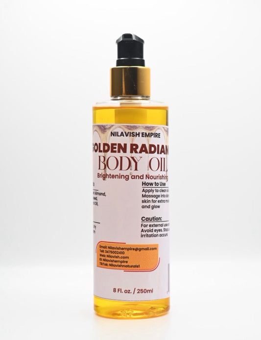 Golden Radiance Body Oil 8Fl.oz