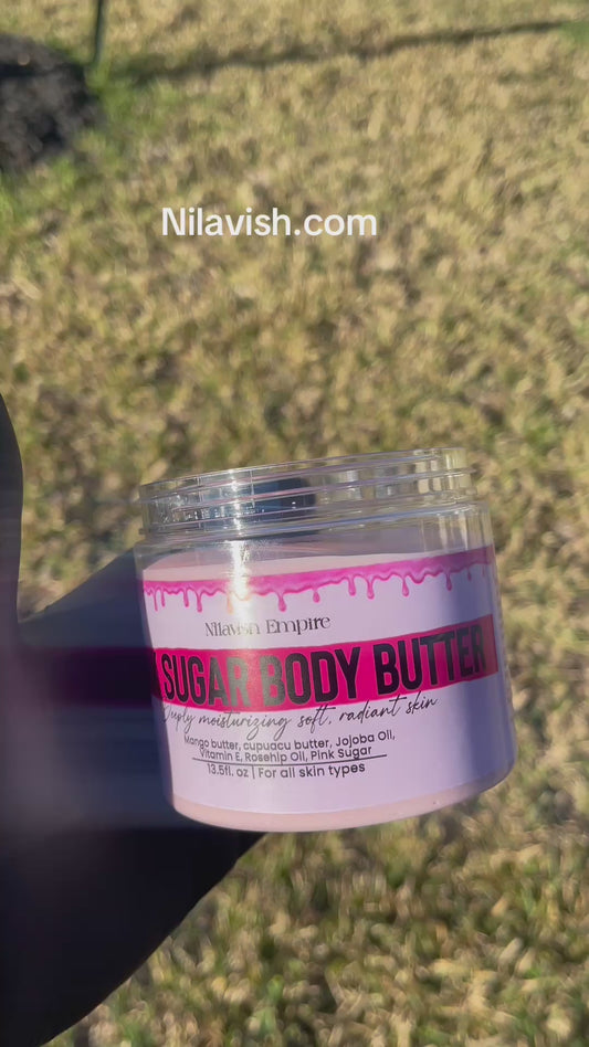 Pink Sugar Body Butter – Deeply Moisturizing & Radiant Skin