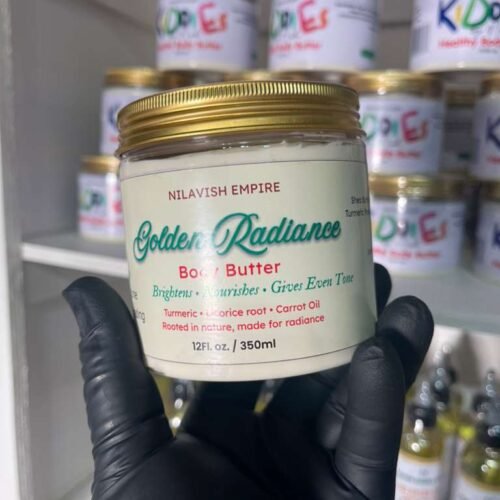 golden radiance body butter 12fl.oz
