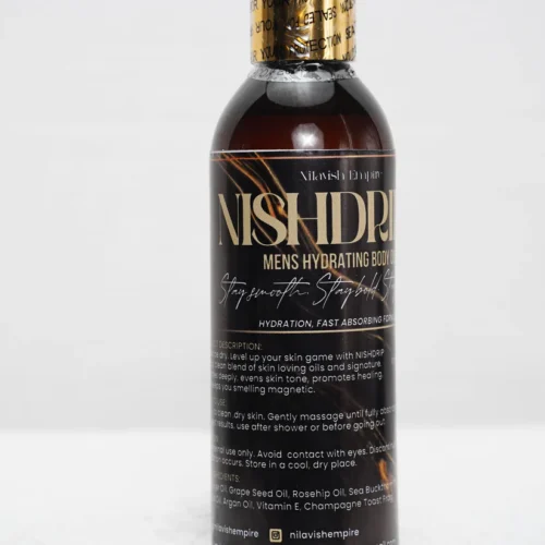 NISHDRIP - Men's Hydrating Body Oil 8fl.oz